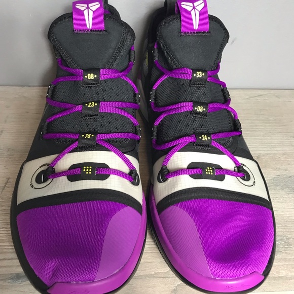 NWT Nike Kobe AD Vivid Purple & Black Size 12 - Picture 5 of 6